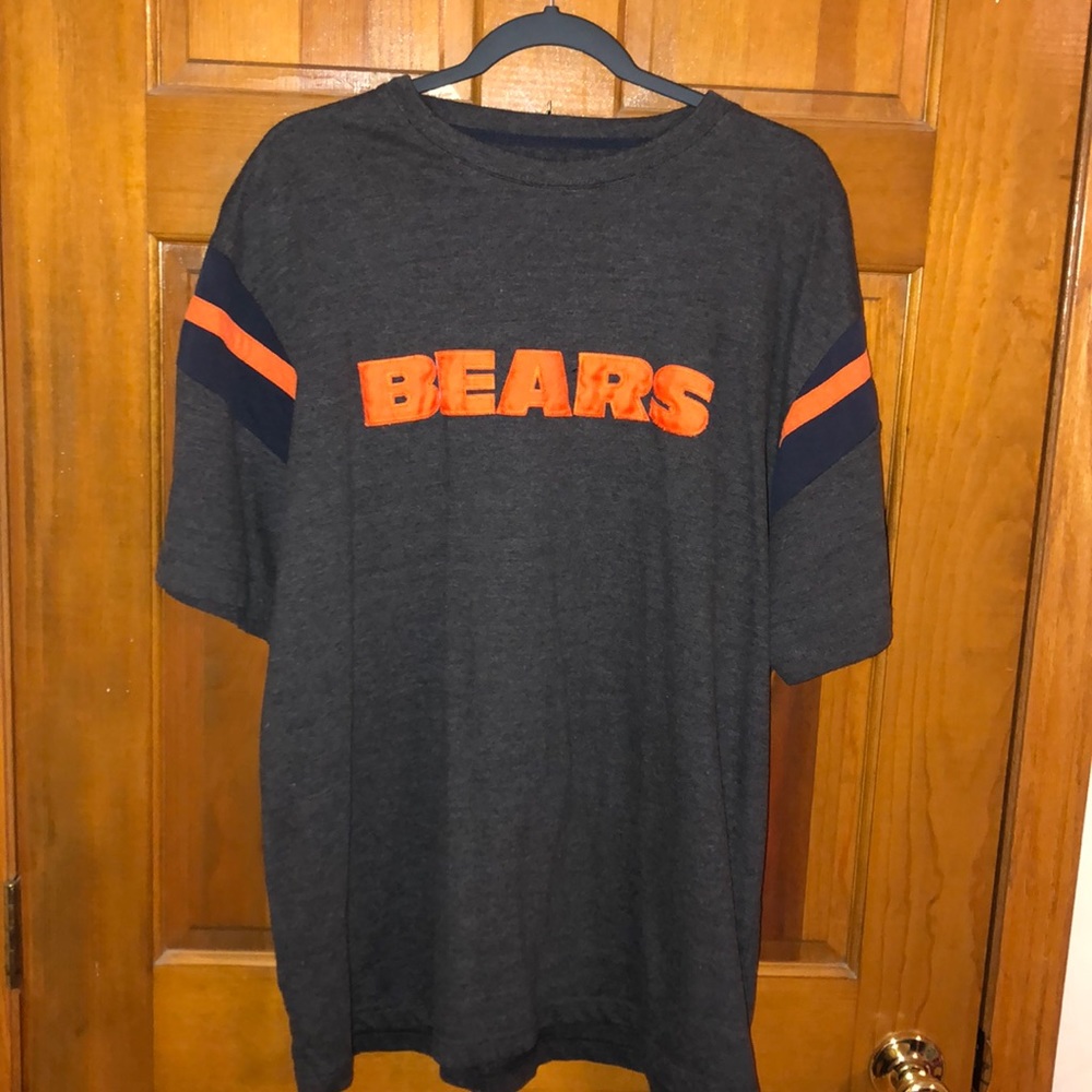 Bears Retro Short Sleeve Tee (grey, blue, orange)